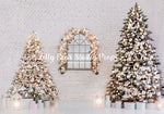 Creamy White Christmas by Lilly Bear Studio Props sold by Lilly Bear Studio Props, christmas - Fabric - holiday - Wrink