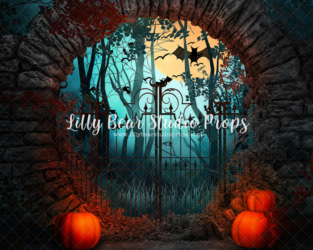 Creepy Night by Lilly Bear Studio Props sold by Lilly Bear Studio Props, bat - bats - candles - cementary - cemetery