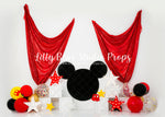 Curtain Call Mickey! - Lilly Bear Studio Props, all star, all stars, blue stars, Fabric, galaxy, galaxy sky, gold stars, lantern, lights, little all star, little star, little stars, milky way, moon stars, silver star, silver stars, star, star birthday, star girl, starry sky, stars, stars clouds, stars in sky, twinkle twinkle little star, white stars, Wrinkle Free Fabric, yellow stars