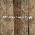 Declan Vertical Wood Planks Floor by Lilly Bear Studio Props sold by Lilly Bear Studio Props, barn wood - brown wood