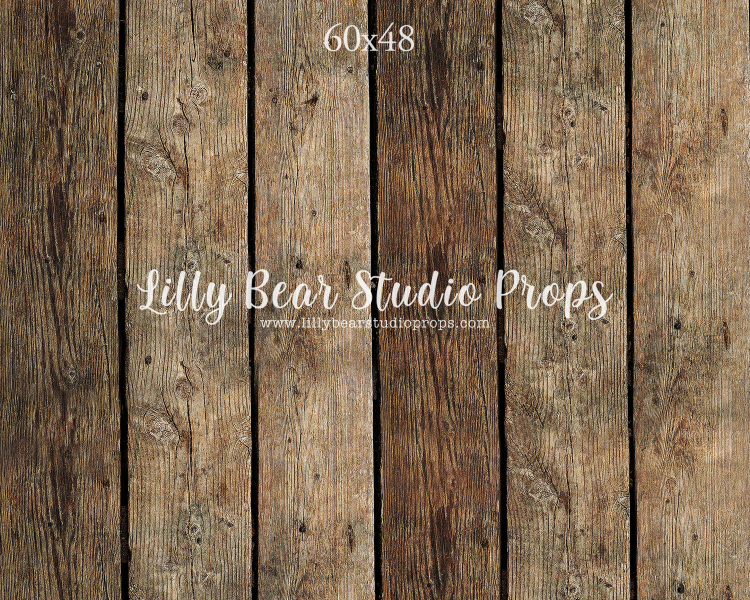 Declan Vertical Wood Planks Floor by Lilly Bear Studio Props sold by Lilly Bear Studio Props, barn wood - brown wood