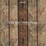 Declan Vertical Wood Planks Floor by Lilly Bear Studio Props sold by Lilly Bear Studio Props, barn wood - brown wood