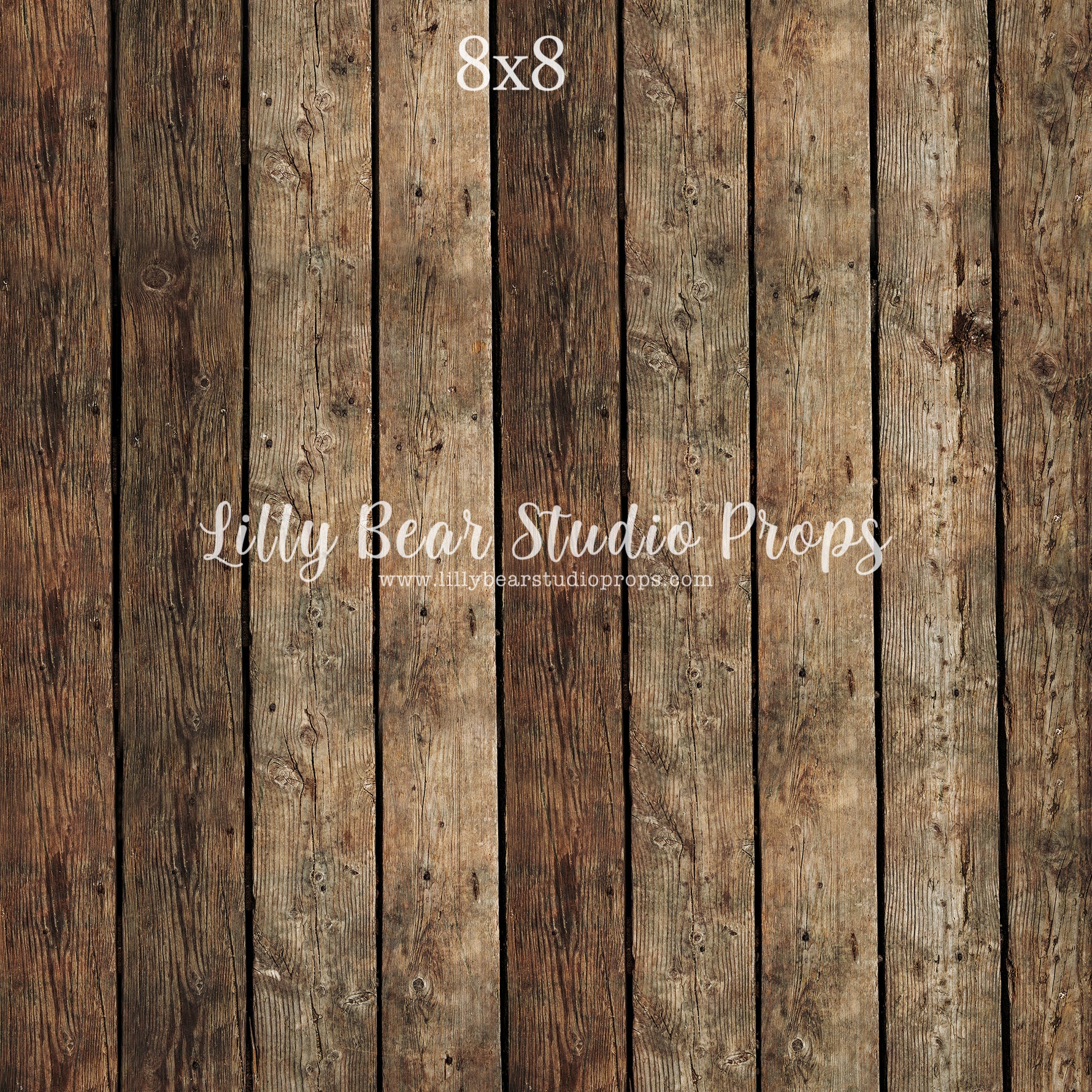 Declan Vertical Wood Planks Floor by Lilly Bear Studio Props sold by Lilly Bear Studio Props, barn wood - brown wood