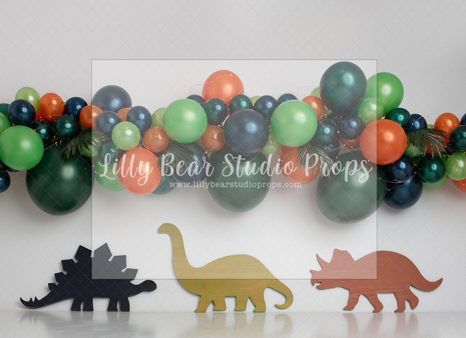 Dino March by E Newton - Lilly Bear Studio Props, dino, dino balloons, dino eggs, dino forest, dino one, Dino-roars, dinos, dinosaur, dinosaurs, jungle dino, little dino, wild dino