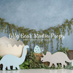 Dinotastic - Lilly Bear Studio Props, baby jungle, brontosaurus, dino, dino eggs, Dino-roars, dinosaur, eggs, fabric, FABRICS, green, into the jungle, jungle, jungle animals, jungle book, jungle first birthday, jungle island, jungle leaves, jungle party, jungle safari party, jungle vines, Jurassic park, Land Before Time, little dino, ploy, rawr, roar, stomp and chomp, t-rex, The Great Valley, trex, triceratops, tyrannosaurus rex, vinyl, wild one, Wrinkle Free Fabric