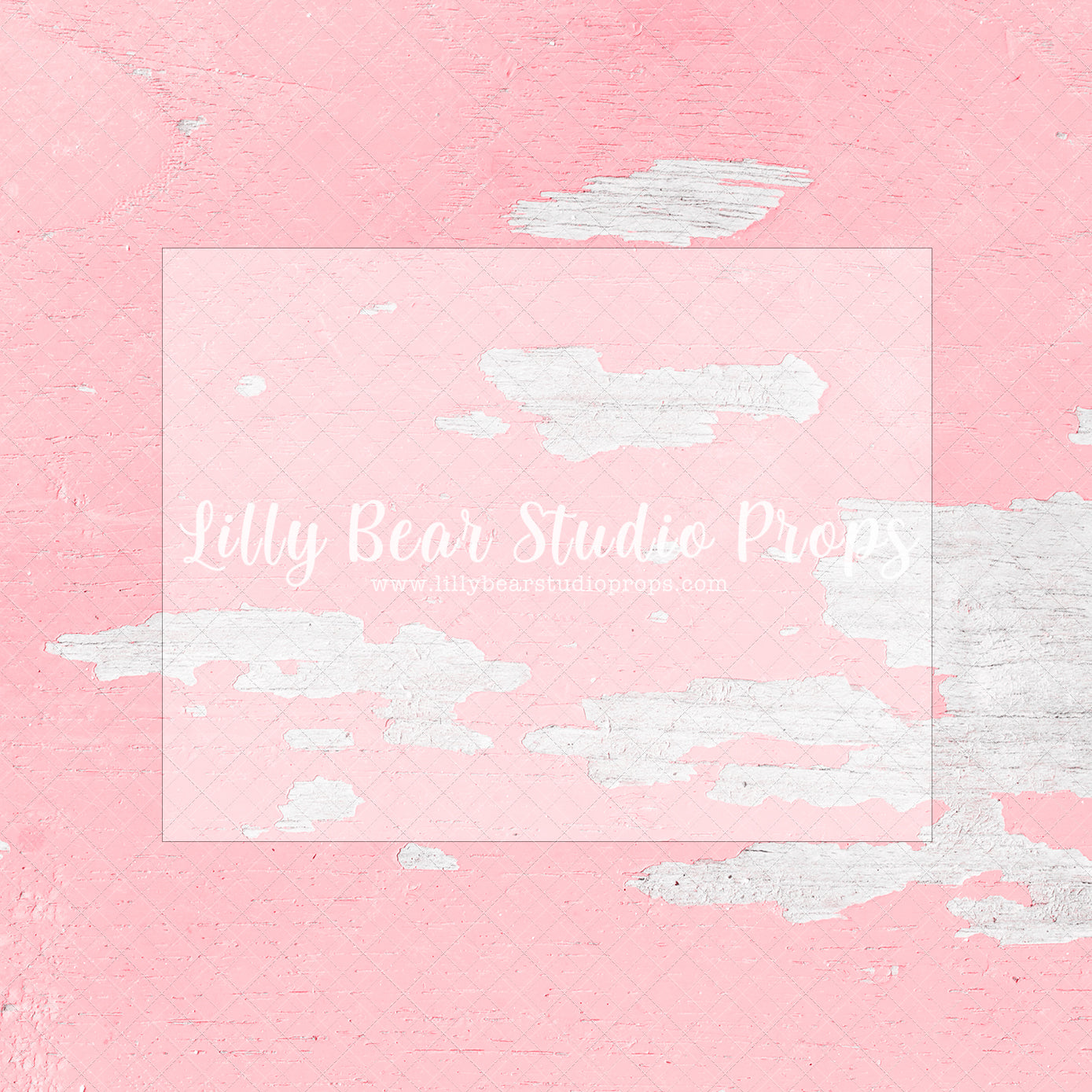 Distressed Pink Brick