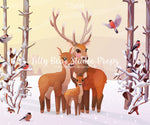 Doe-A-Deer by Lilly Bear Studio Props sold by Lilly Bear Studio Props, baby deer - bambi - birds - deer - disney - doe