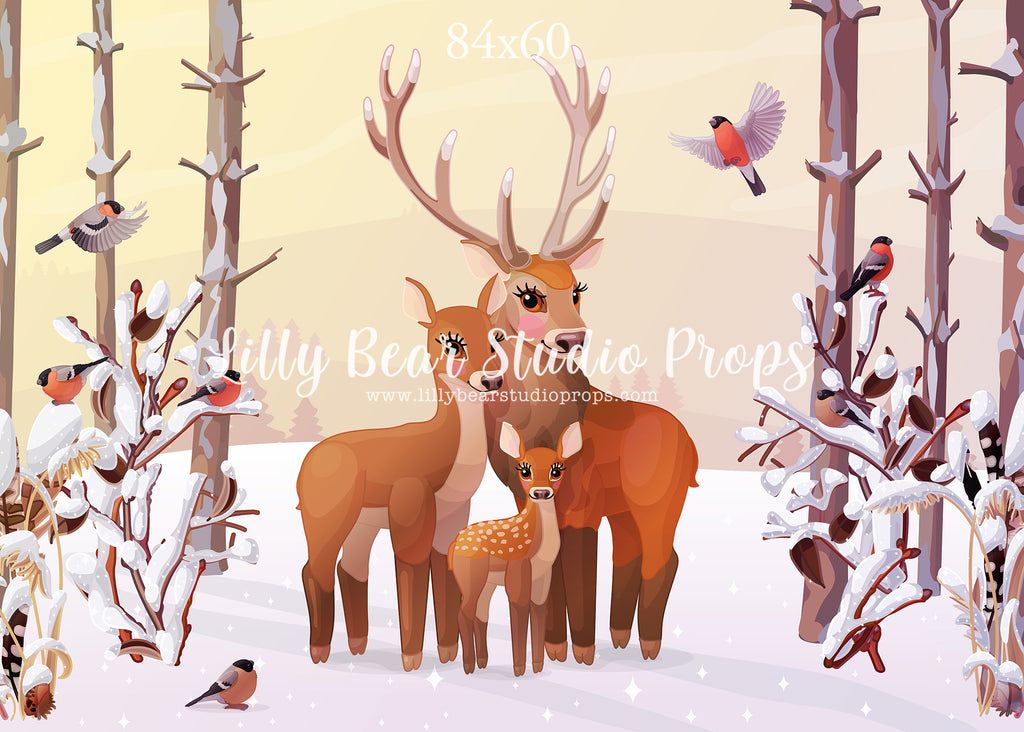 Doe-A-Deer by Lilly Bear Studio Props sold by Lilly Bear Studio Props, baby deer - bambi - birds - deer - disney - doe