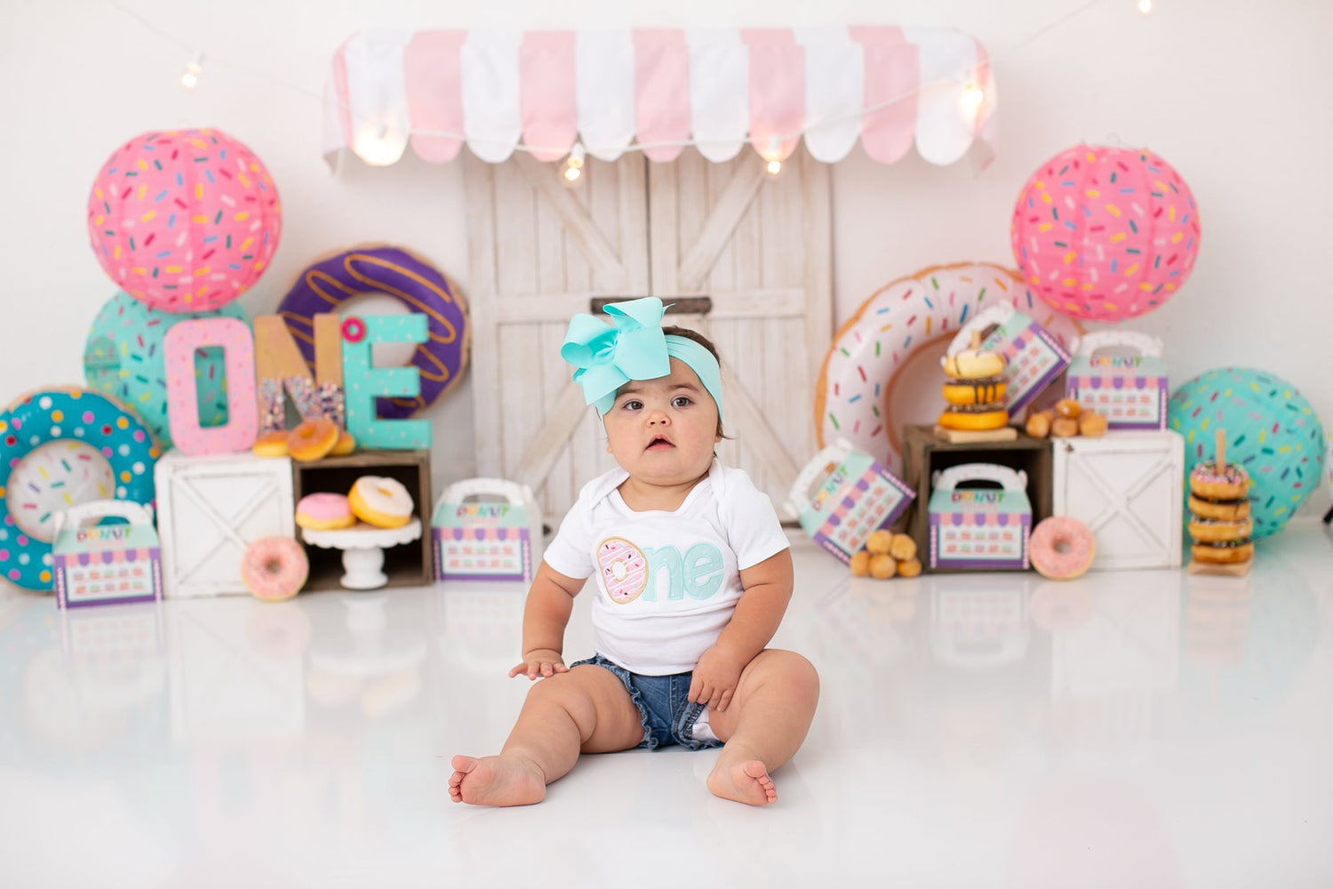 Donut Shoppe by Karissa Knowles Photography sold by Lilly Bear Studio Props, awning - chocolate donuts - donut - donut