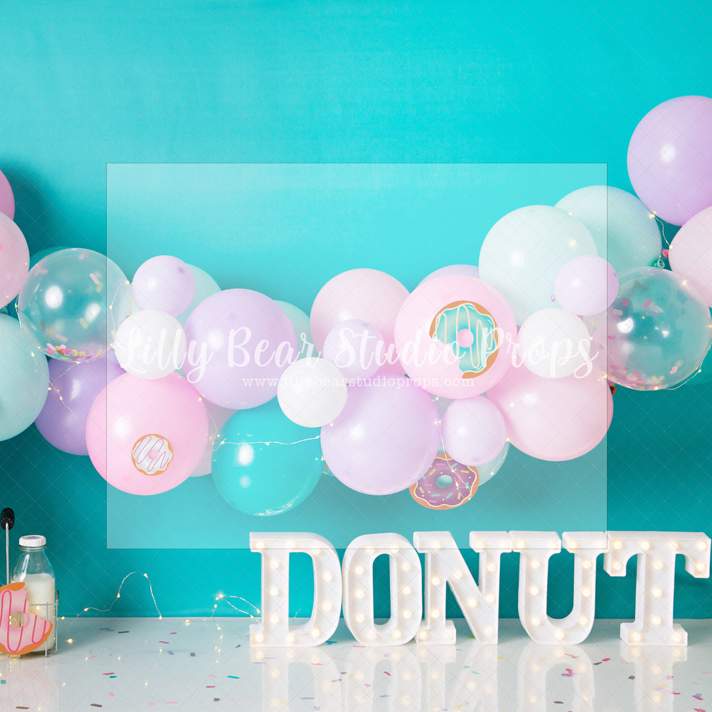Donut Time by Celebrate Photography - Lilly Bear Studio Props, donut, donut balloons, donut group up, donut growup, donut party, donuts, pastel donuts, pink donuts, sprinkle donuts, sweet donunt