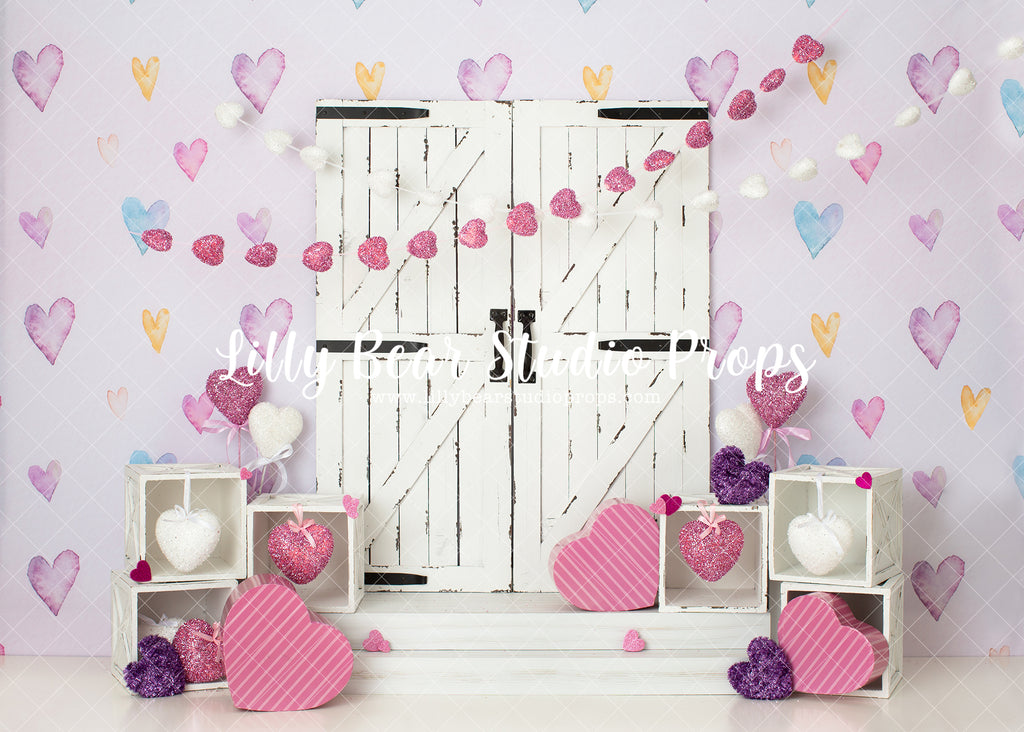 Doorway To Love by Anything Goes Photography sold by Lilly Bear Studio Props, boy - Fabric - FABRICS - girl - heart - l