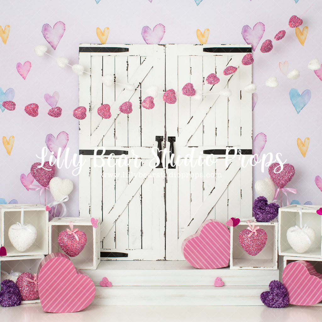 Doorway To Love by Anything Goes Photography sold by Lilly Bear Studio Props, boy - Fabric - FABRICS - girl - heart - l