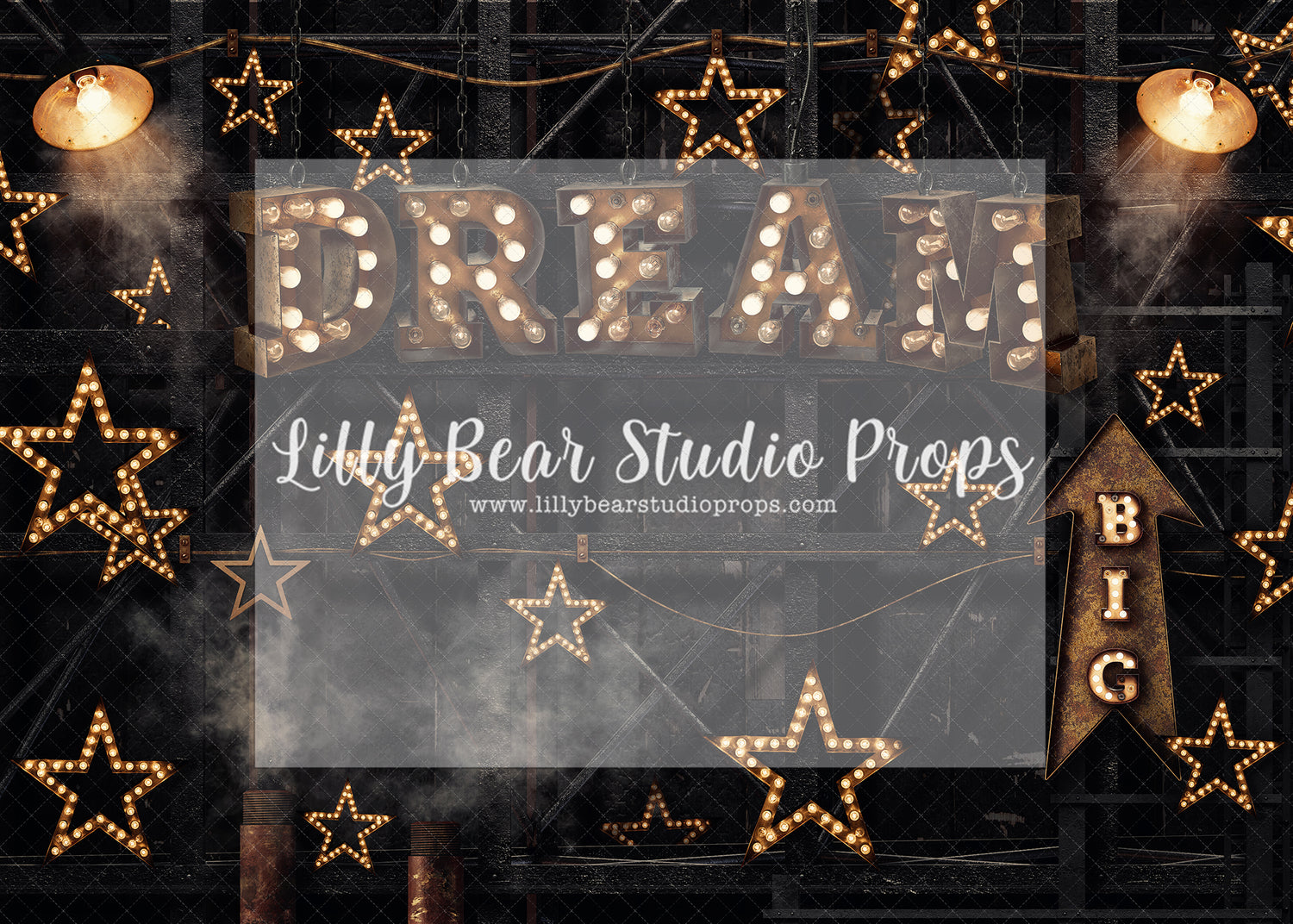 Dream Big - Lilly Bear Studio Props, dream, dream catcher, dream lights, dream marquee, dream stage, dreamcatcher, marquee, marquee stars, stage, stars, sweet dreams