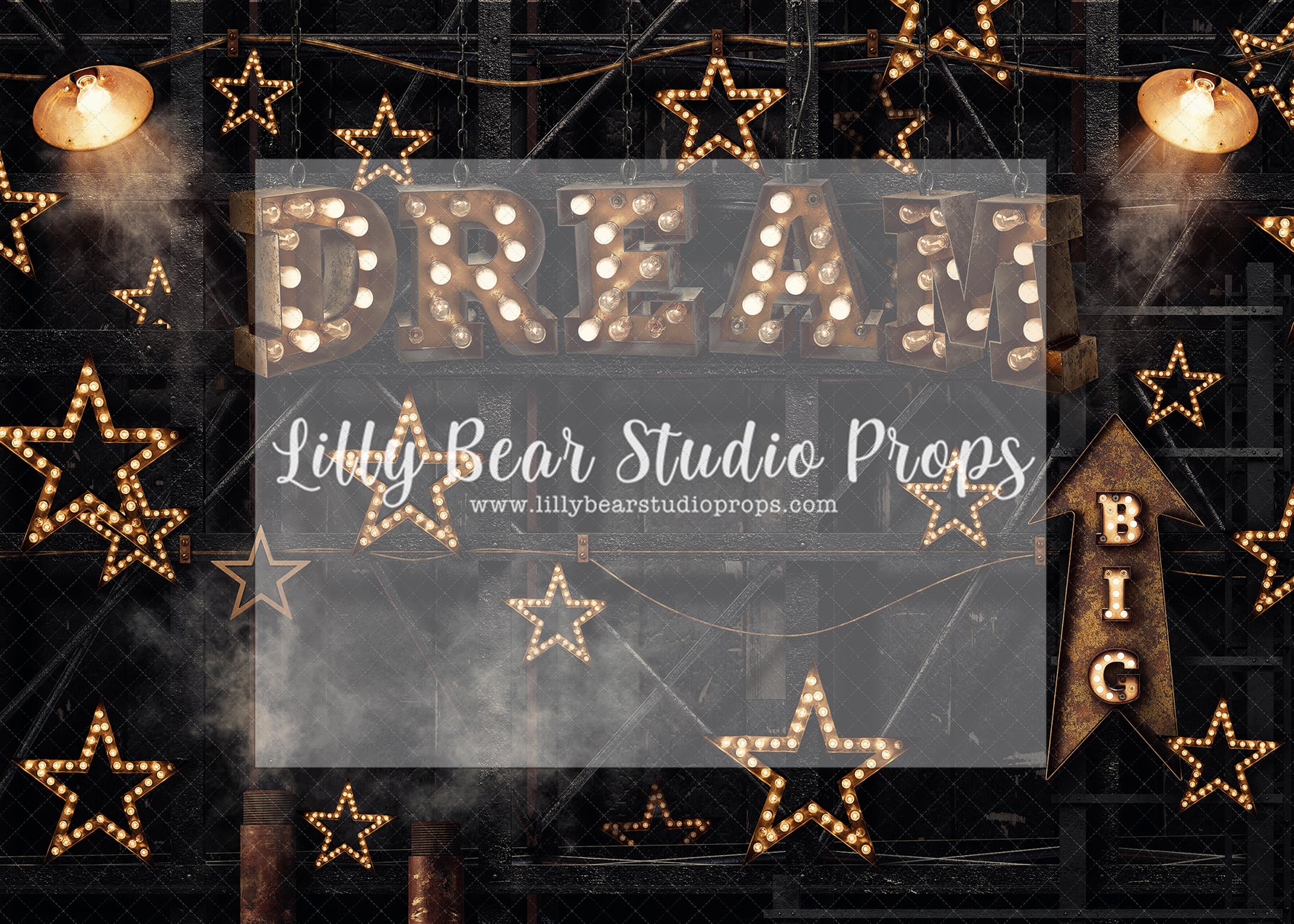 Dream Big - Lilly Bear Studio Props, dream, dream catcher, dream lights, dream marquee, dream stage, dreamcatcher, marquee, marquee stars, stage, stars, sweet dreams