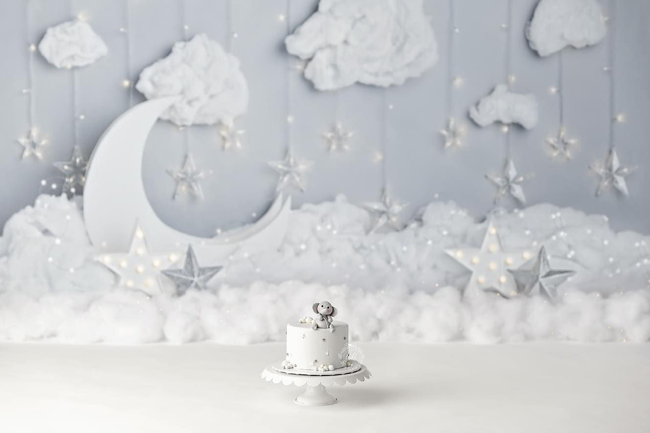 Dreamy by Sweet Memories Photos By Carolyn sold by Lilly Bear Studio Props, clouds - Fabric - floating clouds - lantern
