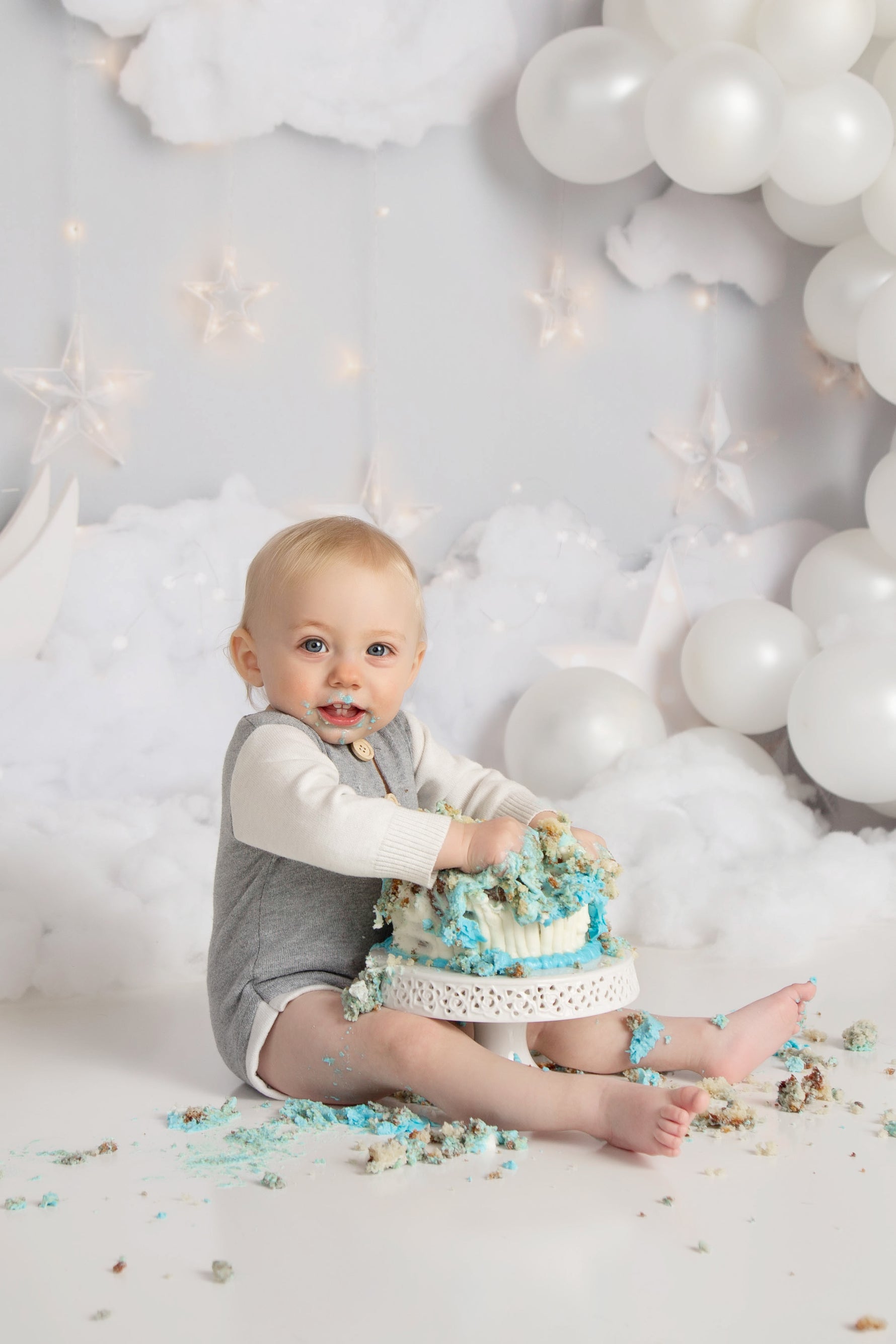 Dreamy by Sweet Memories Photos By Carolyn sold by Lilly Bear Studio Props, clouds - Fabric - floating clouds - lantern