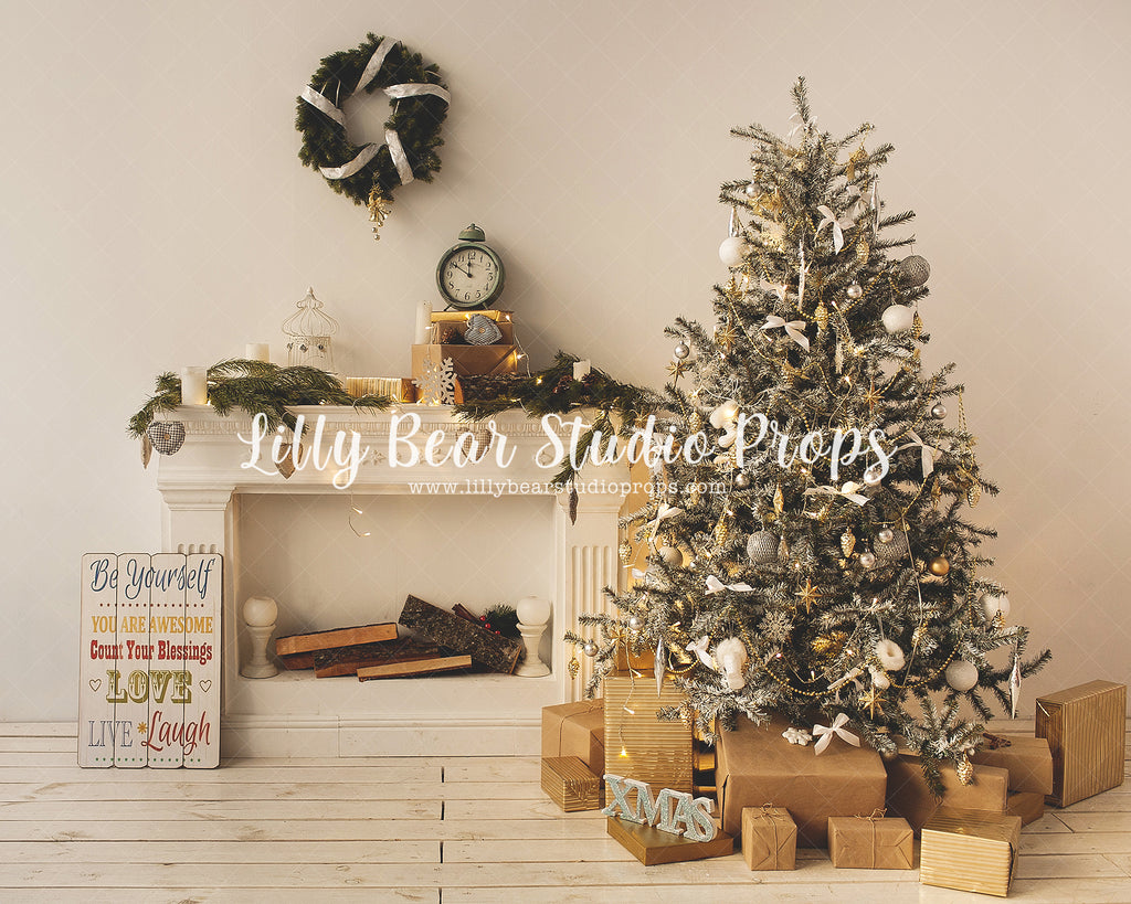 Dreamy Creamy Christmas by Lilly Bear Studio Props sold by Lilly Bear Studio Props, christmas - Fabric - holiday - Wrin