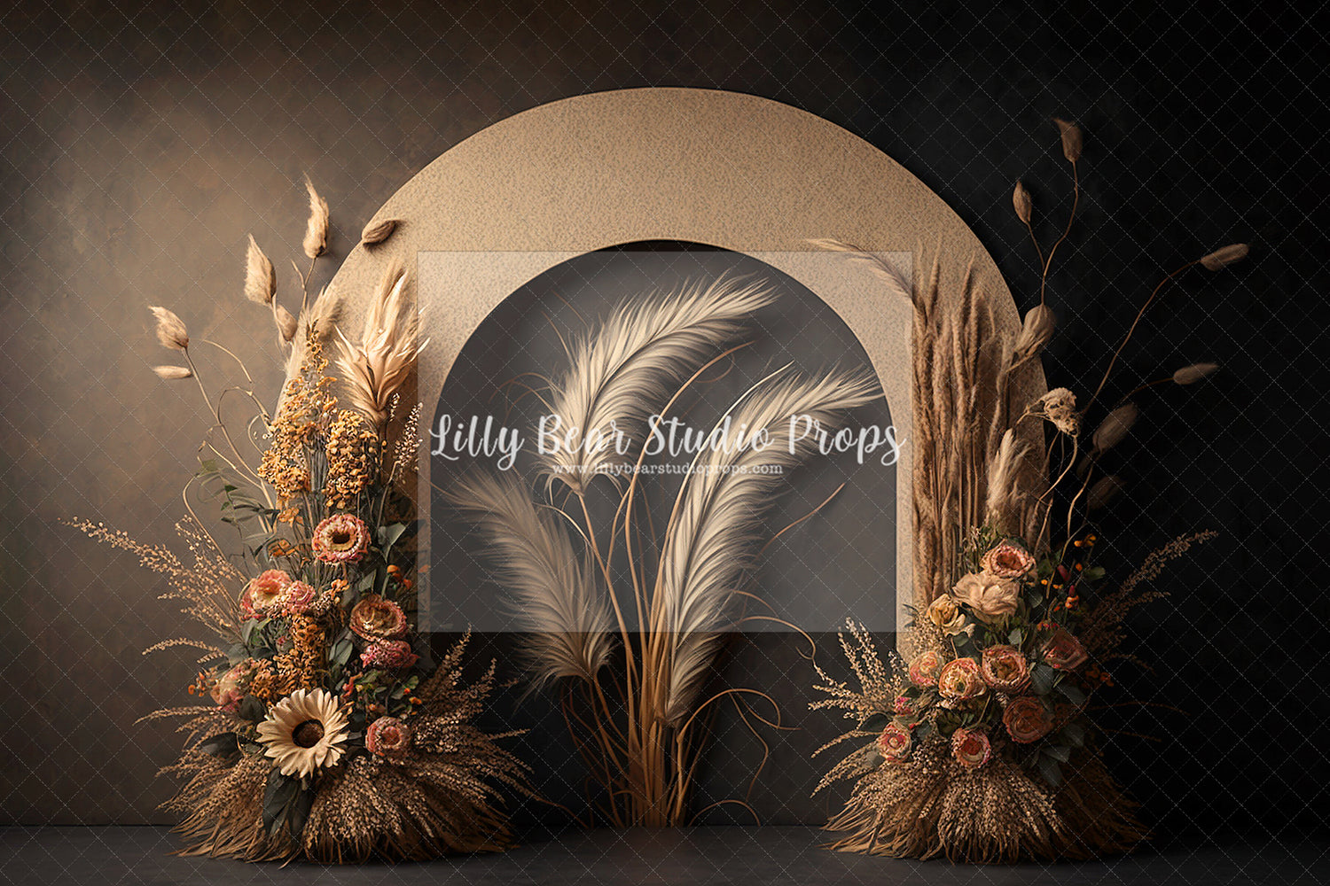 Dried Flowers Arch