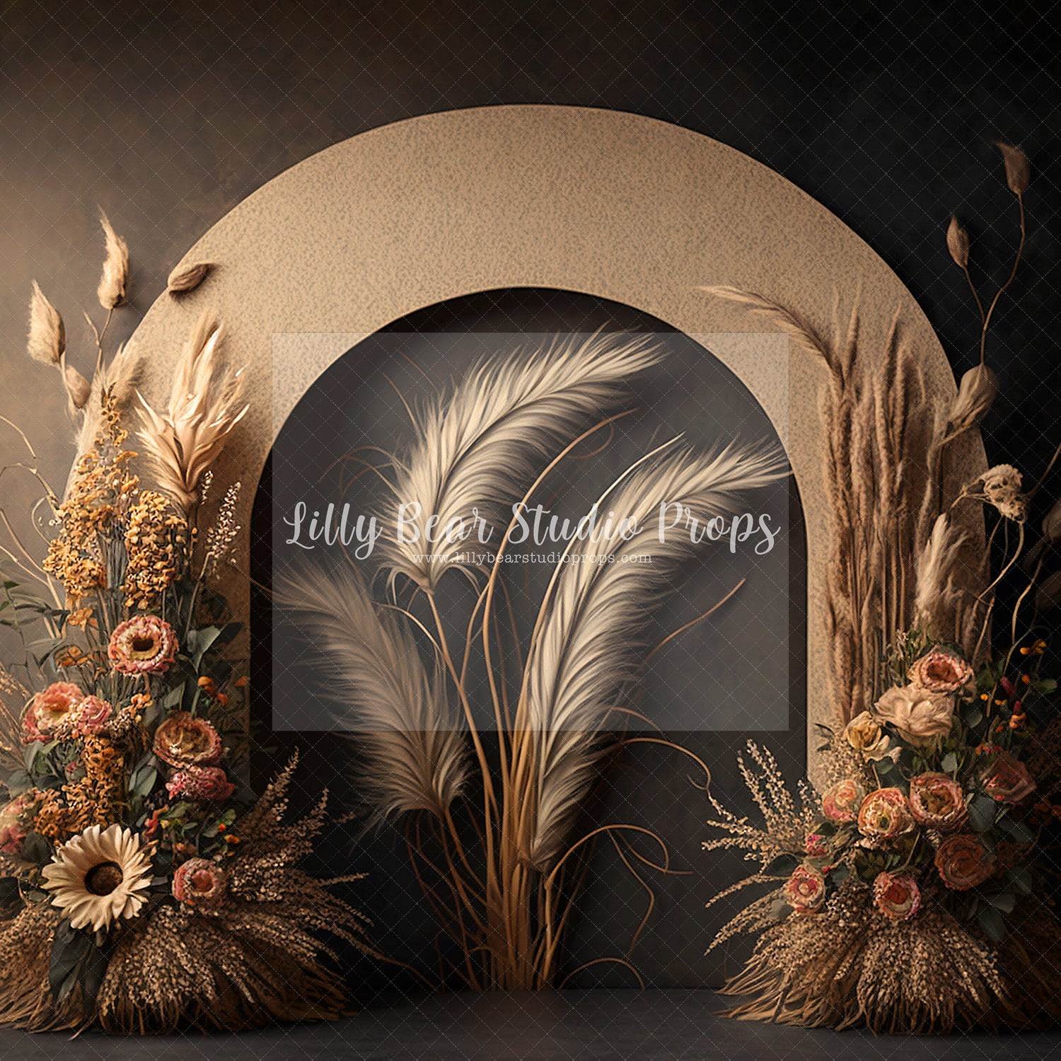 Dried Flowers Arch