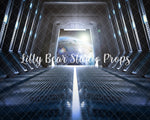 Earth Launch Gate - Lilly Bear Studio Props, astronaut, Dark Side, darthvader, death star, galaxy, galaxy space, jedi, make the force be with you, may the 4th be with you, Millennium Falcon, space, spacecraft, spaceship, star wars, stars, Stormtrooper, the force, Wrinkle Free Fabric, yoda, yoda one, yoda star wars
