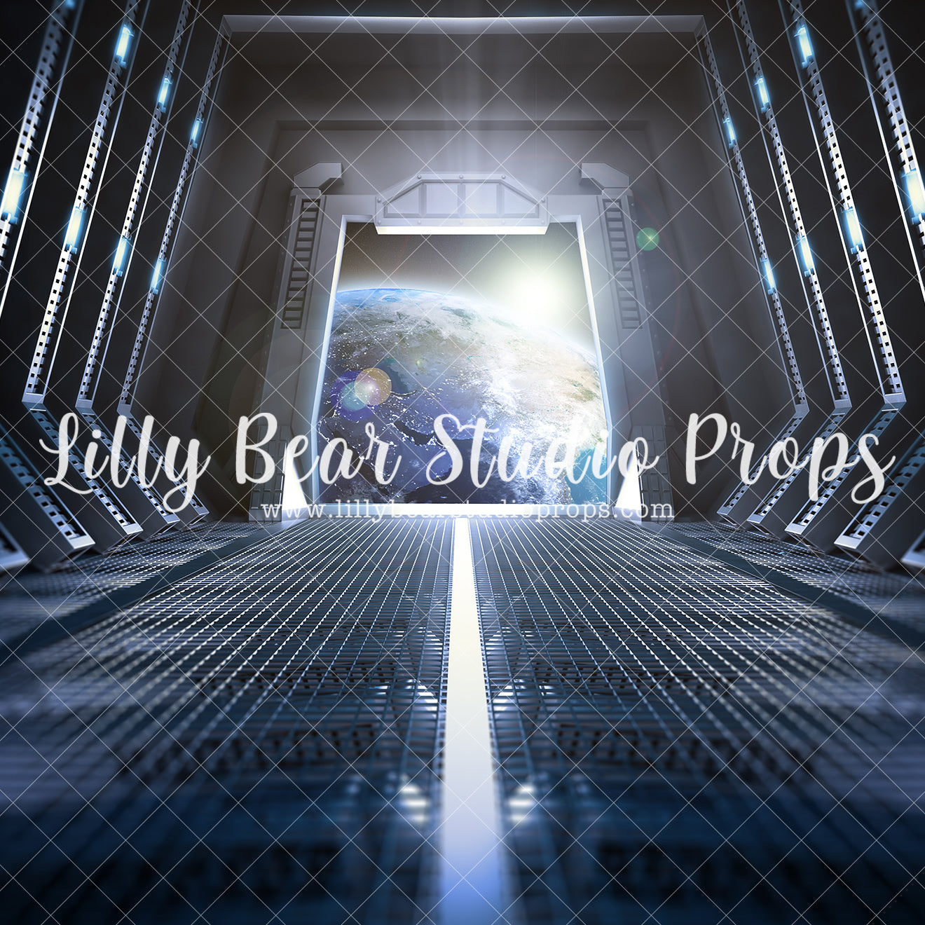 Earth Launch Gate - Lilly Bear Studio Props, astronaut, Dark Side, darthvader, death star, galaxy, galaxy space, jedi, make the force be with you, may the 4th be with you, Millennium Falcon, space, spacecraft, spaceship, star wars, stars, Stormtrooper, the force, Wrinkle Free Fabric, yoda, yoda one, yoda star wars