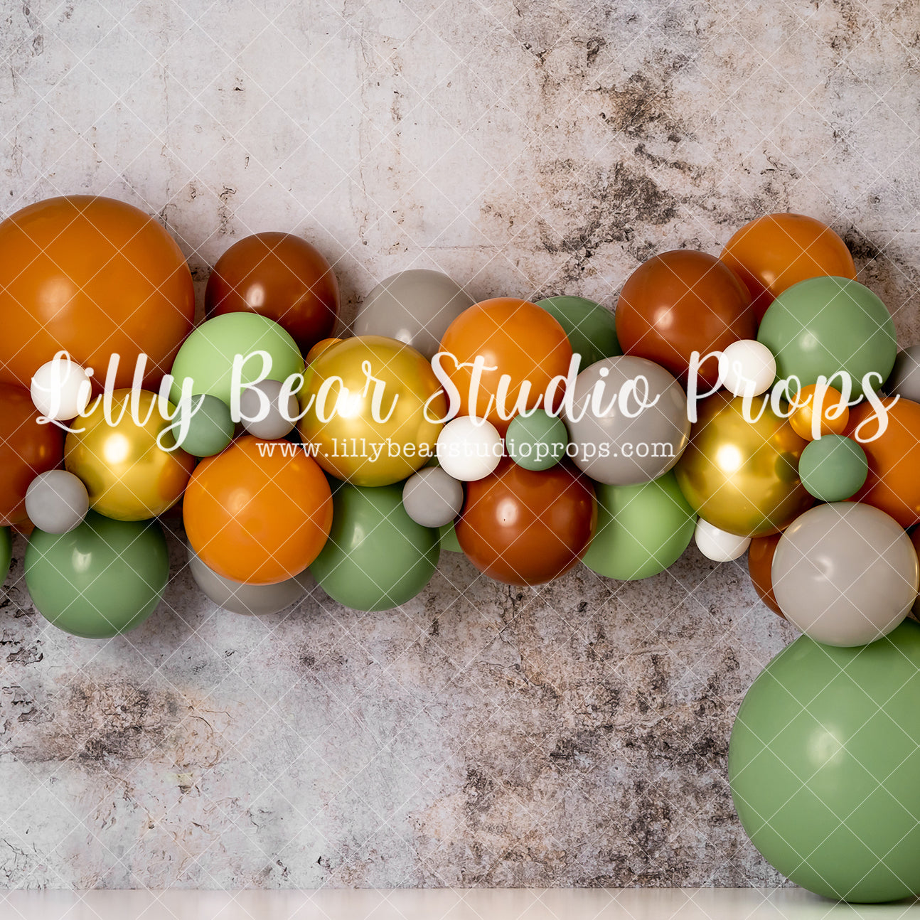 Earthy Balloon Garland - Lilly Bear Studio Props, boho balloon garland, boho balloons, boho chic, boho fall, boho garland, boho greenery, boho pastel rainbow, boho rainbow, boy rainbow, green balloons, metallic green balloons, neutral rainbow, pastel green balloons, rainbow garland, safari, scandi, scandinavian, scandinavian rainbow garland, spring scandinavian, urban, yoda, yoda one