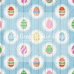 Easter Egg Barn Wood Blue - Lilly Bear Studio Props, boho spring, bunny, bunny garden, bunny one, bunny trail, carrot, carrots, easter, easter backdrop, easter basket, easter bunny, easter eggs, FABRICS, flower barn doors, flower garden, flower stand, some bunny is one, spring, spring camper, spring garden