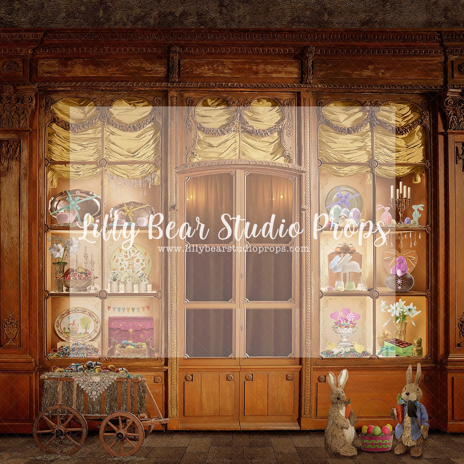 Parisian Bunny Shop - Lilly Bear Studio Props, bloom, bloom shop, blooming flowers, blooming shop, blooms, blue floral, bummy, bunny, bunny one, easter, easter backdrop, easter basket, easter bunny, easter egg, easter eggs, easter flowers, easter shop, easter wreath, Fabric, FABRICS, floral, flower, flower market, flowers, garden, happy easter, little flower shop, little shop, market, open, pastry, pink bunny, plants, shop, some bunny is one, some bunny's one, spring, spring flowers, Wrinkle Free Fabric
