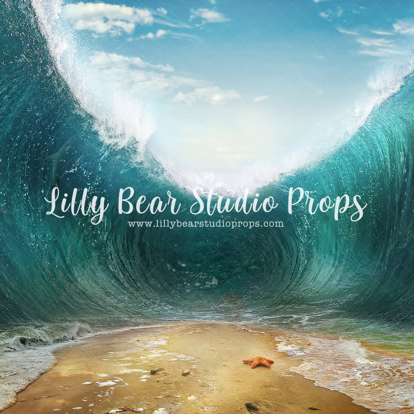 Edge of the Water by Lilly Bear Studio Props sold by Lilly Bear Studio Props, adventure - aloha - cake smash - clouds