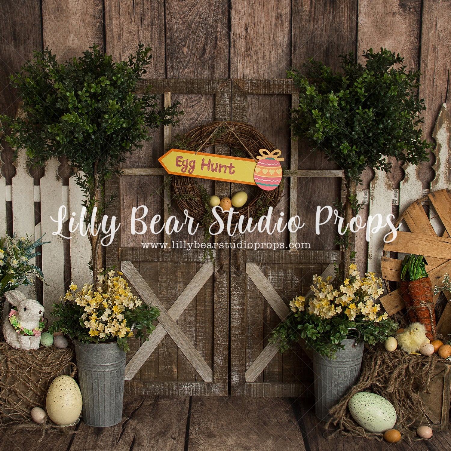 Egg Hunt by Daniella Photography sold by Lilly Bear Studio Props, boys - cake smash - FABRICS - floral - flowers - spri