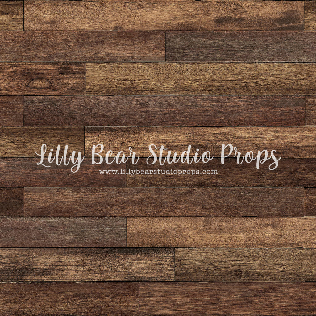 Ember Horizontal Wood Planks Floor by Lilly Bear Studio Props sold by Lilly Bear Studio Props, barn wood - brown wood