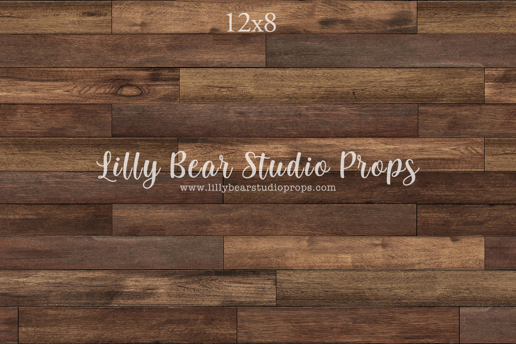 Ember Horizontal Wood Planks LB Pro Floor by Lilly Bear Studio Props sold by Lilly Bear Studio Props, barn wood - brown