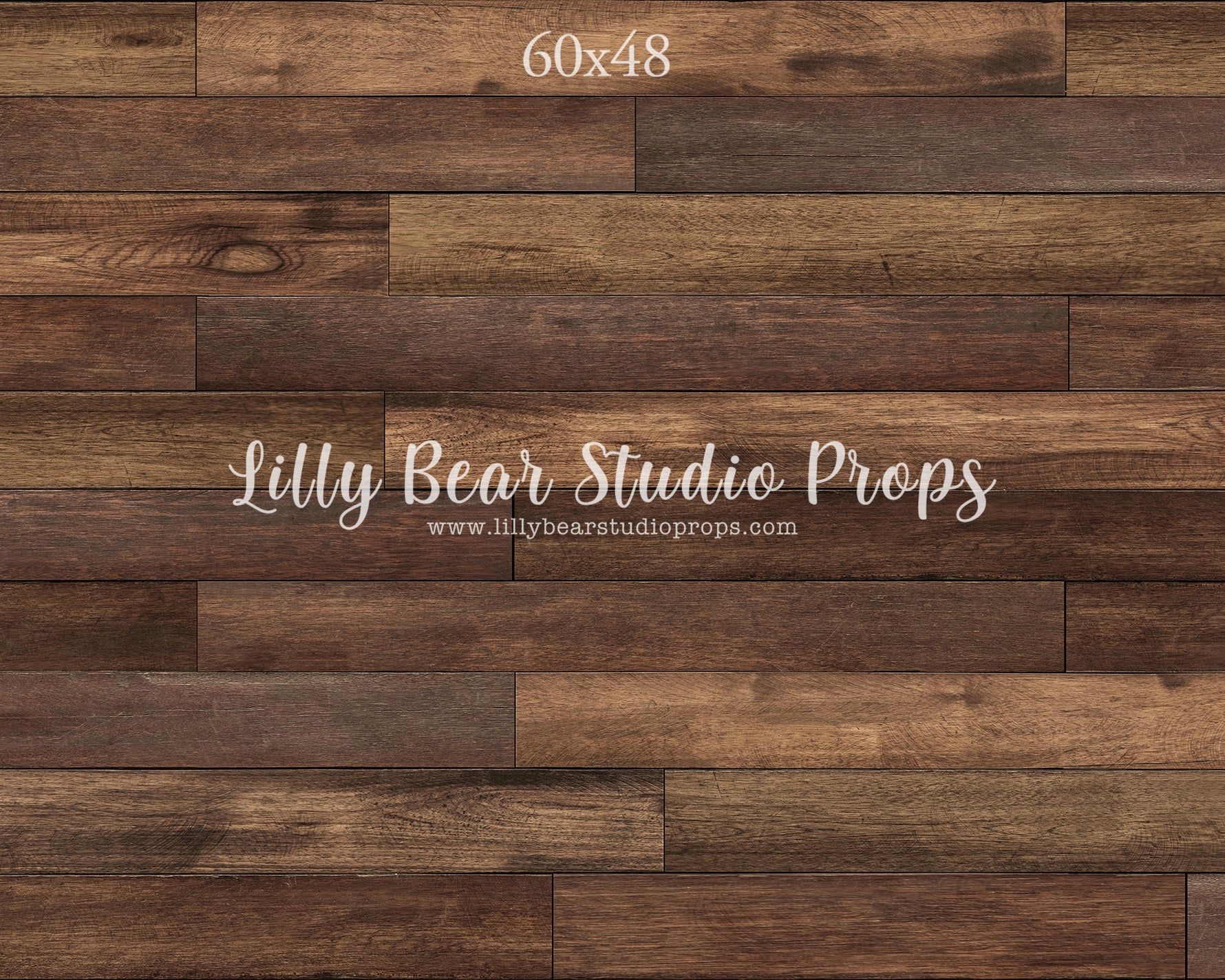 Ember Horizontal Wood Planks Floor by Lilly Bear Studio Props sold by Lilly Bear Studio Props, barn wood - brown wood