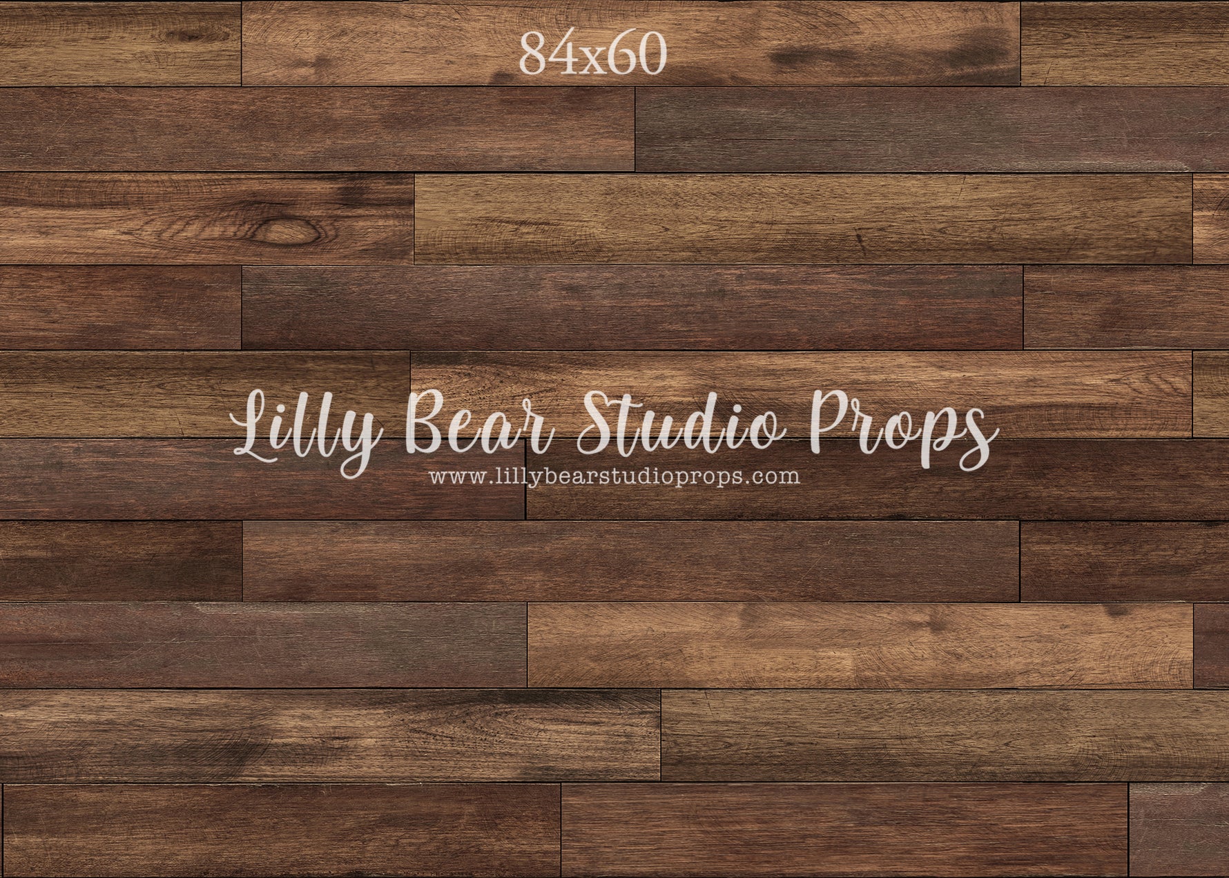 Ember Horizontal Wood Planks Floor by Lilly Bear Studio Props sold by Lilly Bear Studio Props, barn wood - brown wood