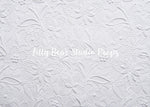 Embossed Floral - Lilly Bear Studio Props, designed floral, embossed floral, embossed white flowers, floral, flowers