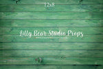 Emerald Horizontal Wood Planks Floor by Lilly Bear Studio Props sold by Lilly Bear Studio Props, colour wood - colour w