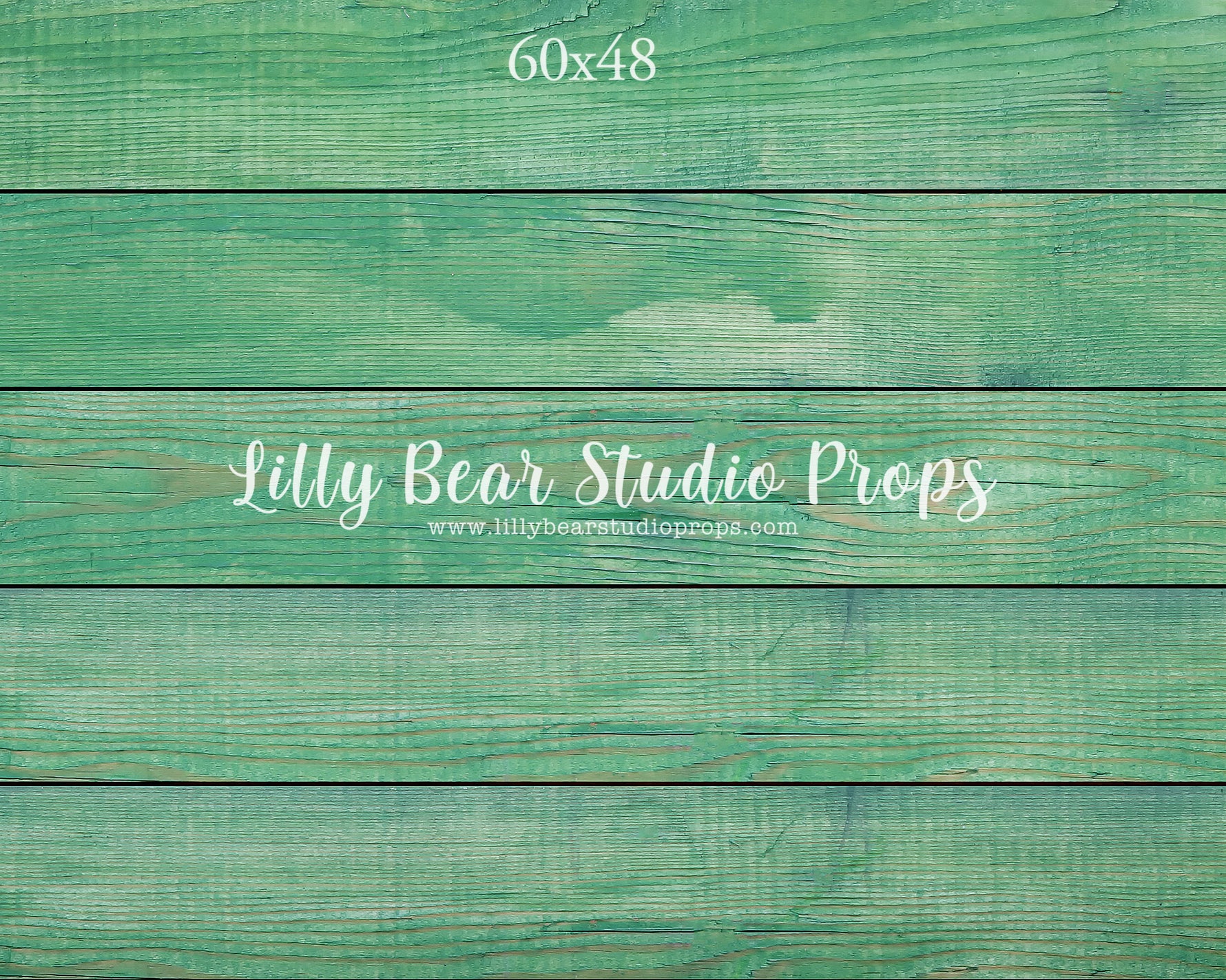 Emerald Horizontal Wood Planks Floor by Lilly Bear Studio Props sold by Lilly Bear Studio Props, colour wood - colour w