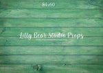 Emerald Horizontal Wood Planks Floor by Lilly Bear Studio Props sold by Lilly Bear Studio Props, colour wood - colour w