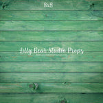 Emerald Horizontal Wood Planks Floor by Lilly Bear Studio Props sold by Lilly Bear Studio Props, colour wood - colour w