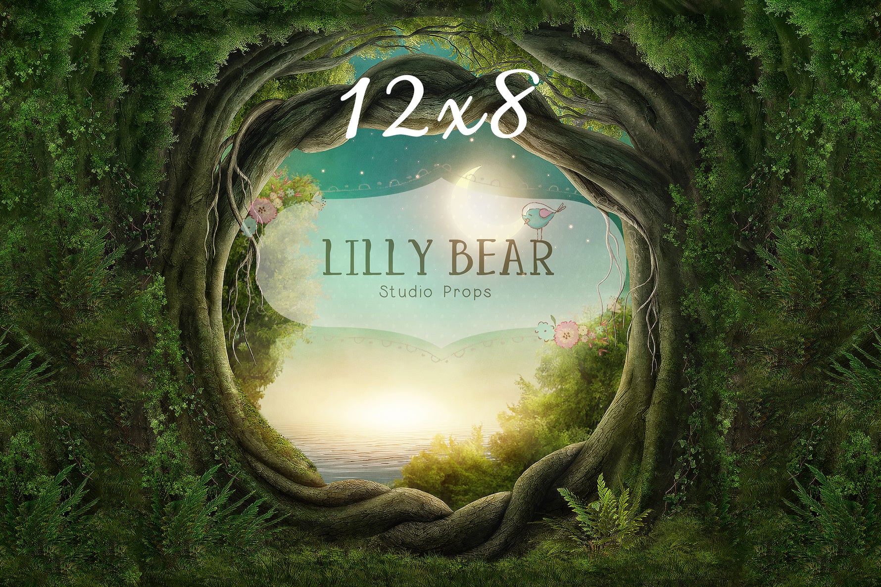Enchanted Forest by Lilly Bear Studio Props sold by Lilly Bear Studio Props, FABRICS