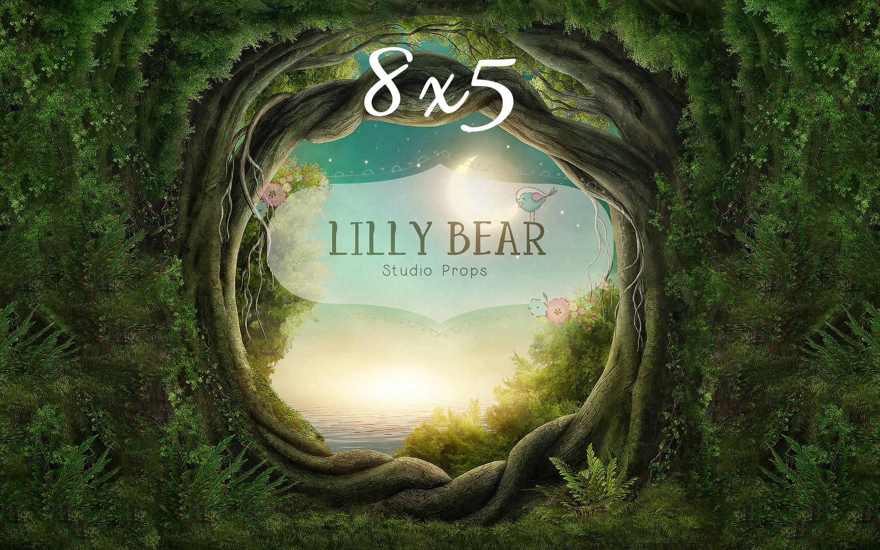 Enchanted Forest by Lilly Bear Studio Props sold by Lilly Bear Studio Props, FABRICS