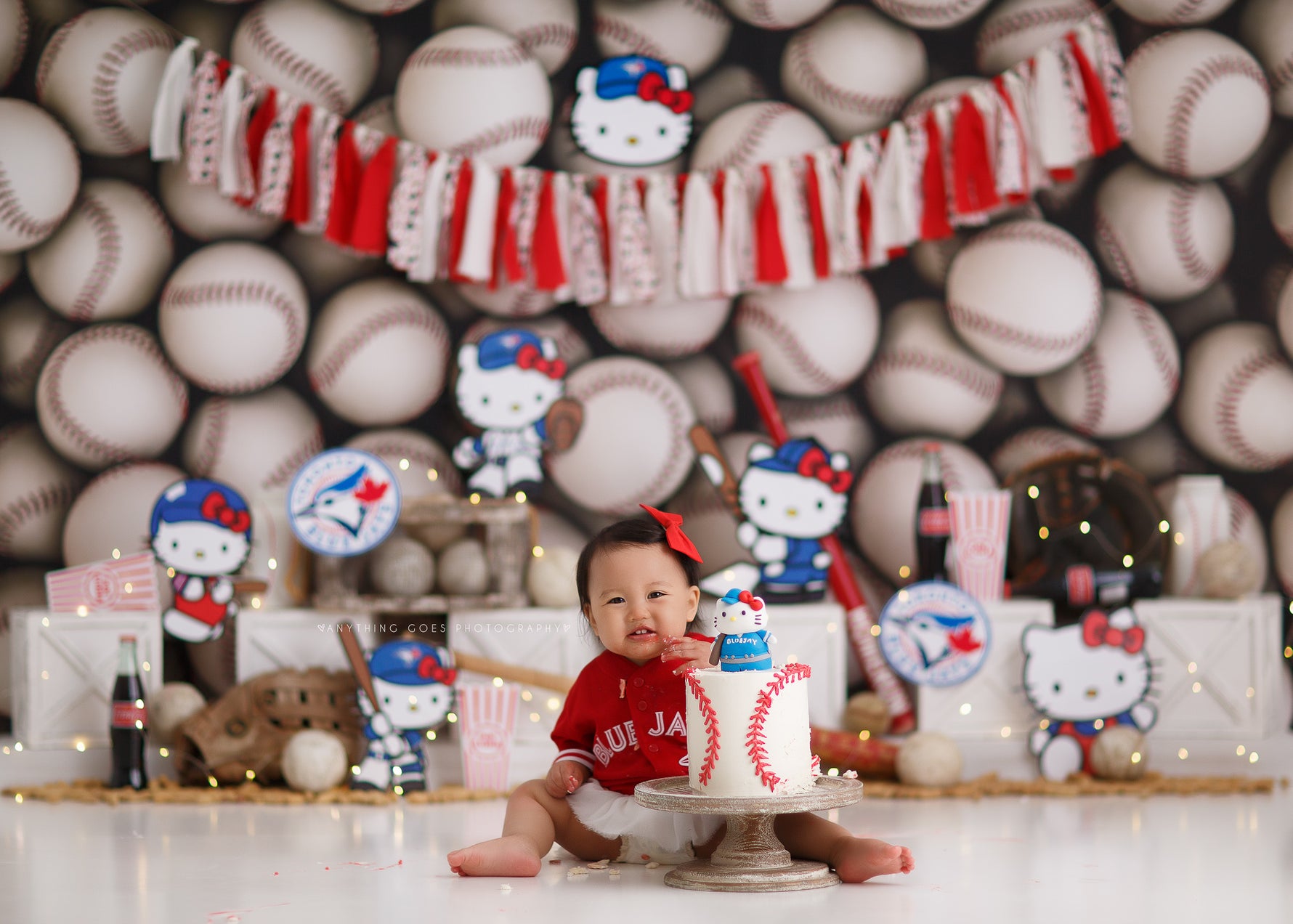 Little League by Lilly Bear Studio Props sold by Lilly Bear Studio Props, baseball - baseball balls - curve ball - FABR