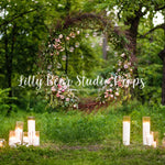 Eternal Roses by Lilly Bear Studio Props sold by Lilly Bear Studio Props, blue floral - blue flower - blue flowers - br