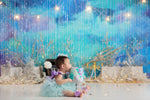 Mermaid Reef by Jessica Ruth Photography sold by Lilly Bear Studio Props, blue seashells - coral - coral reef - little