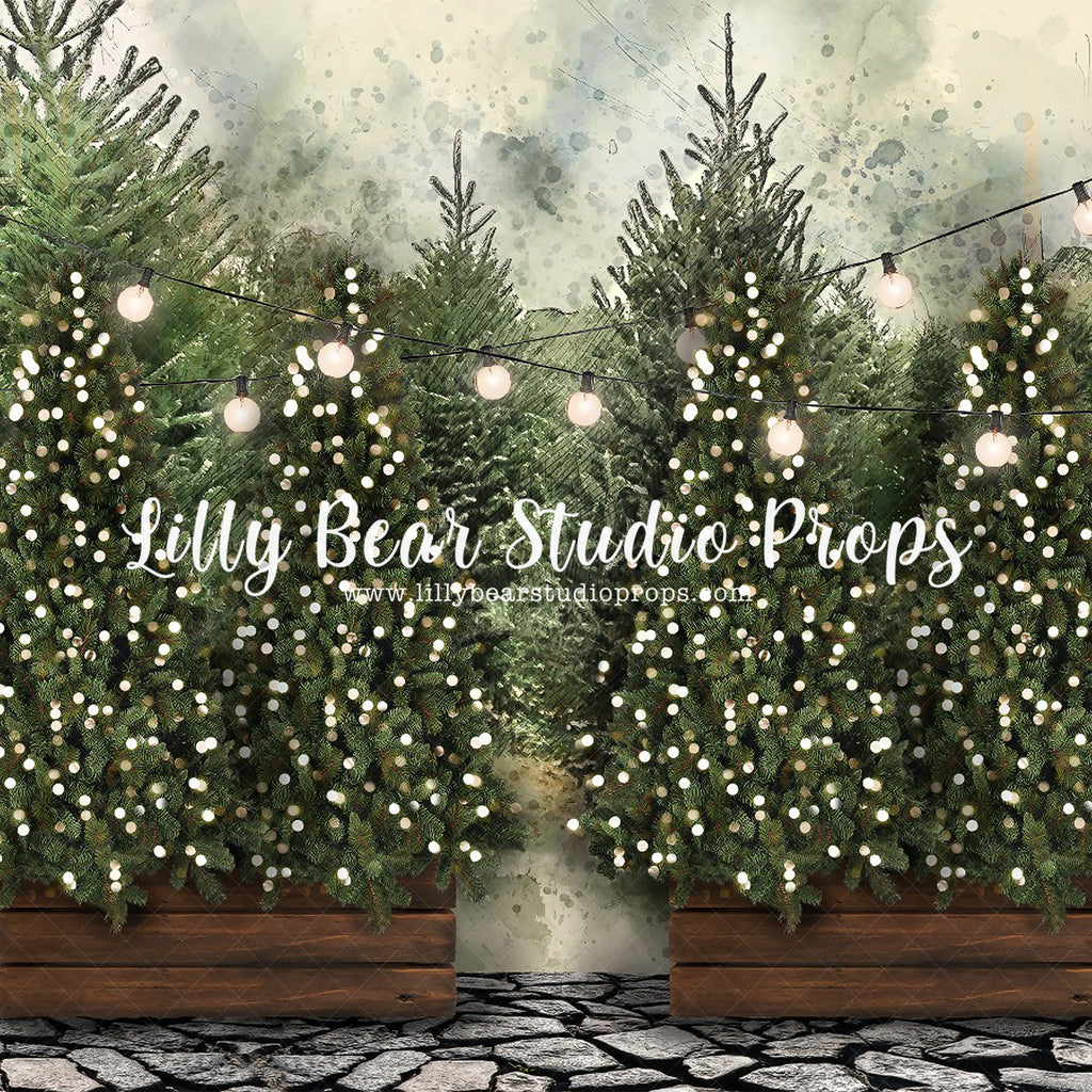 Evergreen Farm by Lilly Bear Studio Props sold by Lilly Bear Studio Props, christmas - christmas light - christmas ligh