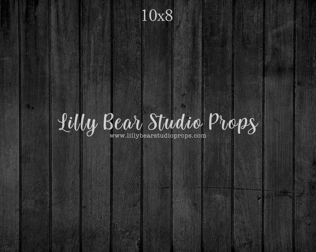 Ezra Vertical Wood Planks LB Pro Floor by Lilly Bear Studio Props sold by Lilly Bear Studio Props, black wood - black w