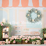 Flower Shop Roses - Lilly Bear Studio Props, barn door, bird, birds, FABRICS, floral garden, flower market, flower shop, little flower shop, red barn, spring, spring garden