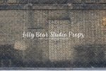 Factory Brick by EllaBean sold by Lilly Bear Studio Props, Brick Wall - cracked brick - cracked brick wall - dark brick