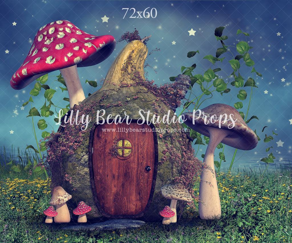 Fairy Cottage by Lilly Bear Studio Props sold by Lilly Bear Studio Props, cottage - disney - fairies - fairy - fairy co