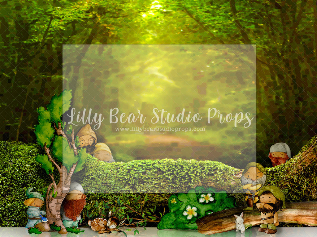 Fairytale Forest 1 - Lilly Bear Studio Props, Fabric, FABRICS, forest, forest animals, forest friends, spring woodland, woodland, woodland animals, woodland creatures, woodland forest, woodland friends